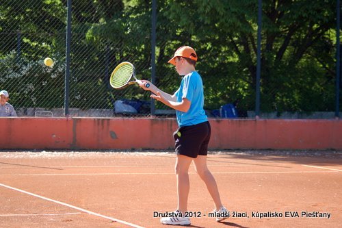 Družstvo mladších žiakov v Piešťanoch