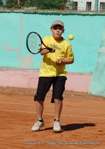 Družstvo mladších žiakov v Piešťanoch