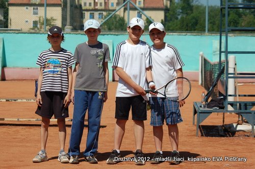 Družstvo mladších žiakov v Piešťanoch