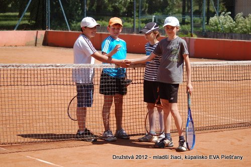 Družstvo mladších žiakov v Piešťanoch