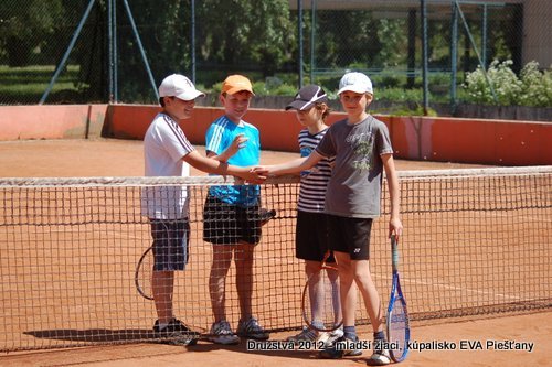 Družstvo mladších žiakov v Piešťanoch