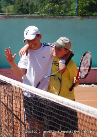 Družstvo mladších žiakov v Piešťanoch