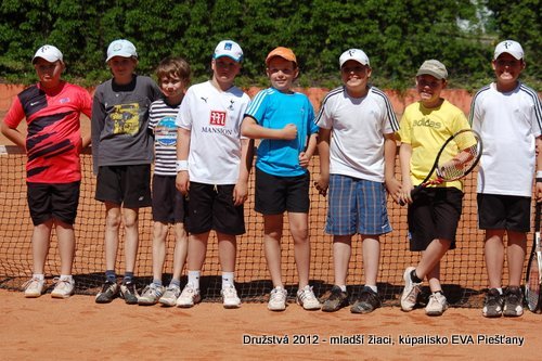 Družstvo mladších žiakov v Piešťanoch