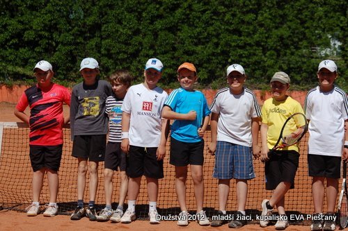 Družstvo mladších žiakov v Piešťanoch