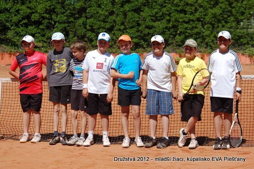 Družstvo mladších žiakov v Piešťanoch