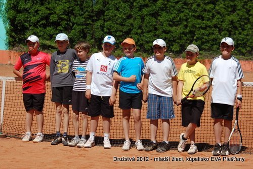 Družstvo mladších žiakov v Piešťanoch