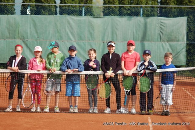 HTO - zmiešané družstvá 2013 (TK ASICS Trenčín - AŠK Skalica)