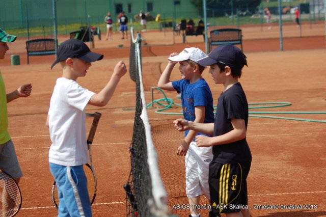 HTO - zmiešané družstvá 2013 (TK ASICS Trenčín - AŠK Skalica)
