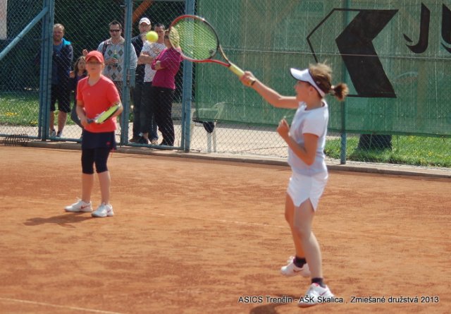 HTO - zmiešané družstvá 2013 (TK ASICS Trenčín - AŠK Skalica)