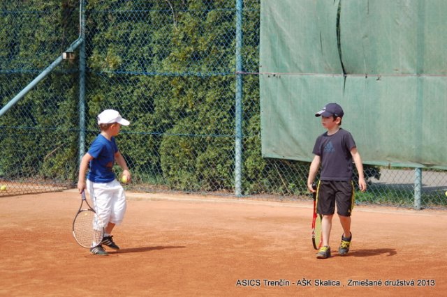 HTO - zmiešané družstvá 2013 (TK ASICS Trenčín - AŠK Skalica)