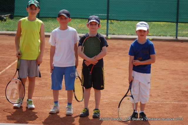 HTO - zmiešané družstvá 2013 (TK ASICS Trenčín - AŠK Skalica)
