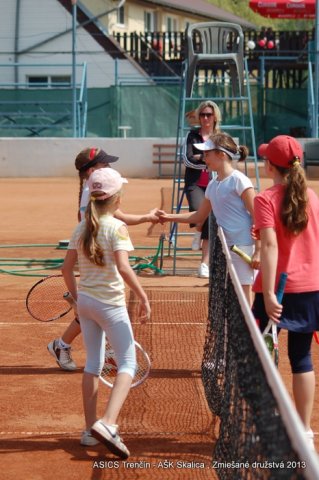 HTO - zmiešané družstvá 2013 (TK ASICS Trenčín - AŠK Skalica)
