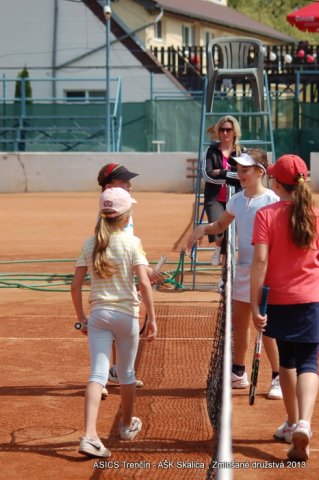 HTO - zmiešané družstvá 2013 (TK ASICS Trenčín - AŠK Skalica)